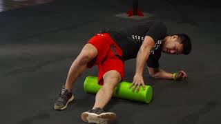 Спортивный валик US MEDICA Foam Roller. Игорь Ким - рекордсмен Гиннеса. Самомассаж с роллером.
