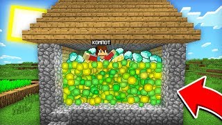 КАК ЭТО ОКАЗАЛОСЬ У МЕНЯ ДОМА В МАЙНКРАФТ 100% ТРОЛЛИНГ ЛОВУШКА MINECRAFT КОМПОТ