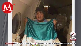 Avión que traslada a Evo Morales rumbo a México despegó de Paraguay