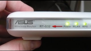 Как настроить роутер ASUS RT-G32