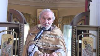 Проповедь на Литургии 8 09 2019 прот. Александр Борисов