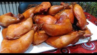 копченые окорочка - 4 способа готовки