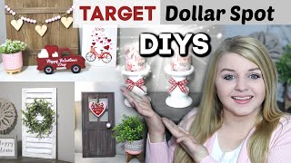 DIY Target Dollar Spot Home Decor | DIY Farmhouse & Valentine's Day Decor Ideas | Krafts by Katelyn