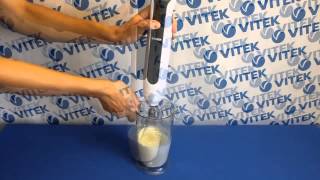 Рецепт приготовления сливочного мороженого с голубикой в блендере VITEK VT-3400 BW