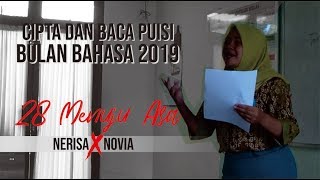 NERISA - PUISI BULAN BAHASA 2019 // SMAN 2 Ponorogo