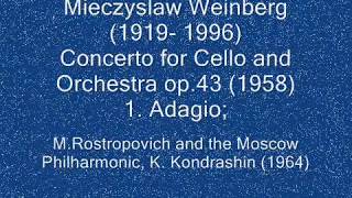 WEINBERG CELLO CONCERTO OP. 43  1 of  4