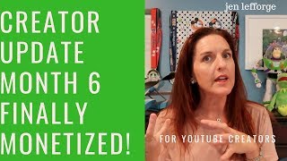 Finally Monetized! How Much am I making? Creator Update #5!