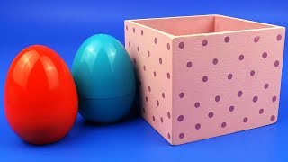 Коробка Сюрприз Новогодний подарок Яйца Сюрприз КИНДЕР ИГРУШКИ
