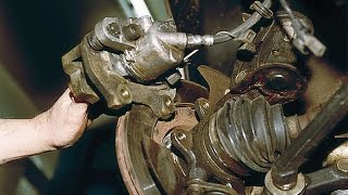 Тормозной механизм переднего колеса. ВАЗ 2110-2112