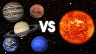 ¿QuÉ PasarÍA Si Todos Los Planetas Chocasen Contra El Sol?