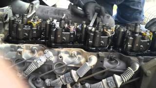 DAF XF 105 410/460 rocker arm adjustment HD