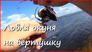 Вертушка, которая нравится окуню. Рыбалка на блесну с берега.