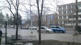 Сахалин. 19 апреля. Снег