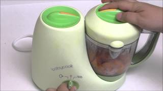 Beaba Baby Cook Demo- Making Sweet Potatoes With Cinnamon
