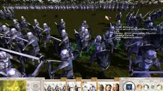 Lord of The Rings- LOTR-TW - Total War Online battle 1 -Pertevnial AND MichaOfTmolos