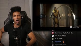 ETIKA REACTS TO MORTAL KOMBAT 11 JAX, LIU KANG, KUNG LAO REVEAL