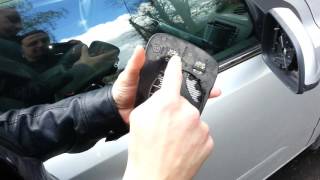 Замена бокового зеркала OPEL Astra H