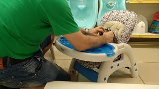 Стульчик для кормления Babyton, обзор стульчика