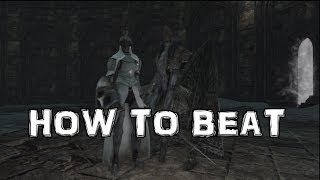 Dark Souls 2 How to Beat The Throne Watcher & Throne Defender BOSS