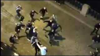 Вчера ночью в Санкт-Петербурге произошла массовая драка
