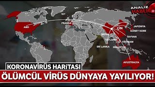 Ölümcül Virüs Korona, Dünyaya Yayılıyor