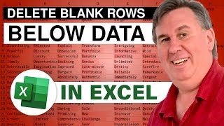 How To Delete Blank Rows At Bottom Of Excel - 2436