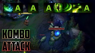 Master Yi Triplestrike into Alpha COMBO ATTACK