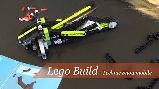 Lego Technic Snowmobile Set #42021 - Unboxing and Build
