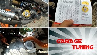 Гараж Тюнинг #12 Как установить Роторное Зажигание на скутер. Malossi Seletra и MVT