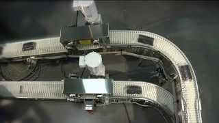 Merging Conveyor, Wrap Around Cartoner, Tray Packer and Lid Placer System
