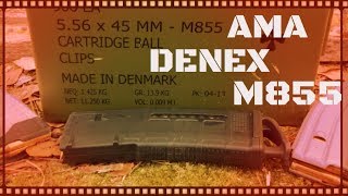 Denmark Made NATO M855 62gr 5.56x45 Ammo Test & Review (HD)