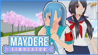 A DAY IN AWUNA'S SCHOOL LIFE! MAYDERE SIMULATOR - Yandere Simulator Mod