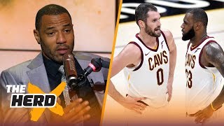 Kenyon Martin on Love being the key to LeBron's Cavs winning the East, Ty Lue's departure | THE HERD