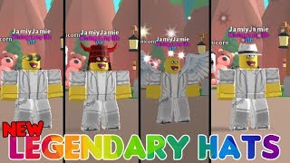 *NEW* LEGENDARY HATS! - Mining Simulator