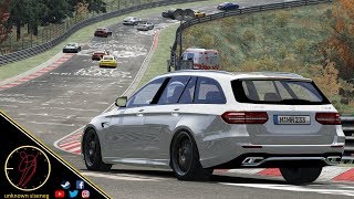Mercedes AMG E63S Estate Track Day at Nürburgring / Assetto Corsa