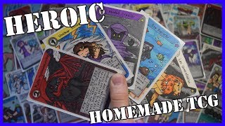 HEROIC - My Homemade TCG | Art Showcase