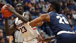 UConn Men's Basketball Postgame (St. Peter's) - Akok Akok