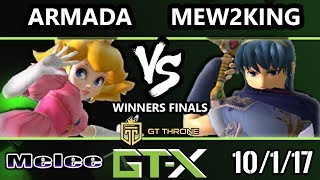 GTX 2017 Melee - [A]rmada (Peach) vs FOX MVG | Mew2king (Marth) - SSBM W.Finals