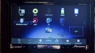 AVH X8580BT - DVD PLAYER 2-DIN DE 7 POLEGADAS COM USB, MIXTRAX, APP RADIO MODE  E TELA DESTACÁVEL
