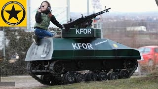 Little Hero TANK for KIDS? Paintball Battle Minitank Scorpion Mk.3 FIRING✅