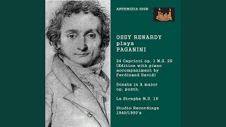 24 Caprices for Solo Violin, Op. 1, MS 25 (Arr. for Violin & Piano) : No. 5 in A Minor
