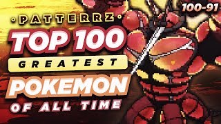 Top 100 GREATEST Pokemon Of All Time! (100 - 91) PART 1/10