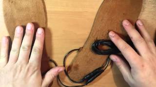 Микрофон петличка. Стельки с подогревом. Посылка из Китая.