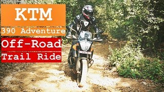2020 KTM 390 Adventure - Off-Road Trail Riding with PRO Adam Riemann