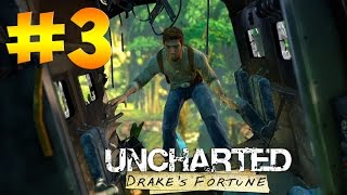 Uncharted: Drake's Fortune PS4. Прохождение. Часть 3 (Авиакатастрофа)