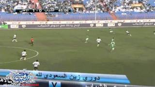 إصابة المعلق عبدالله الحربي في مباراة الشباب و الأهلي