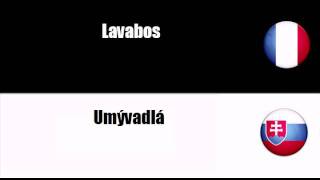TRADUCTION  = SLOVAQUE = FRANCAIS = Sanitárne výrobky