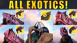 Destiny: ALL KING'S FALL EXOTICS! | Age of Triumph