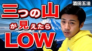 ローソク足のみ！簡単LOWパターンでバイナリー攻略 三つの山が見えたら…【バイナリーオプション 初心者 酒田五法 三山 】