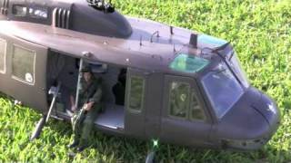 UH-1 Huey D scale turbine helicopter